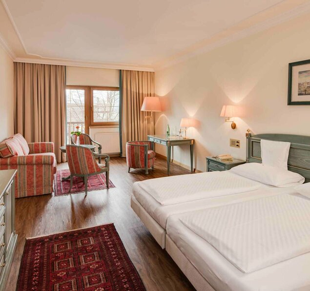 Zimmer Business im Reschenhof Zimmertyp „Business“ in der Gesamtansicht