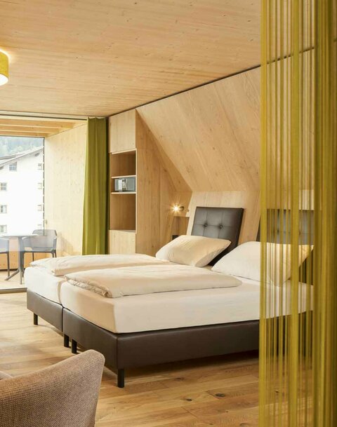 Moderne Gartensuiten Gartensuite Gesamtansicht